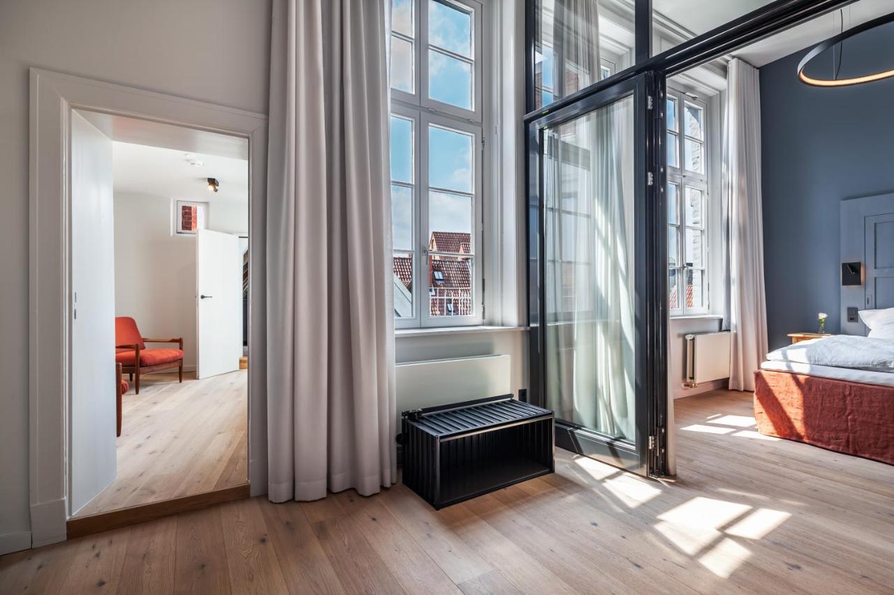 Hotel Die Reederin Lübeck Extérieur photo